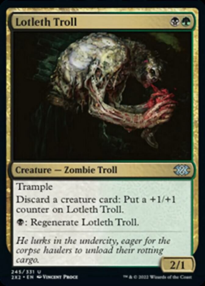 Lotleth Troll [Double Masters 2022] | Gaming Infinity