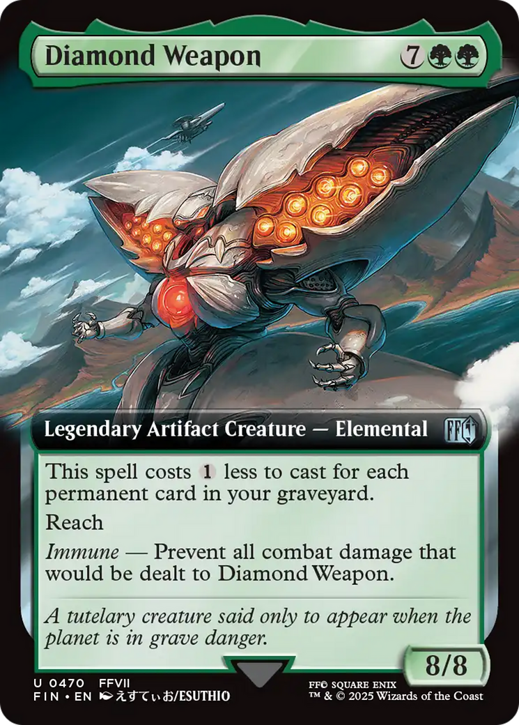 Diamond Weapon (Extended Art) [FINAL FANTASY] | Gaming Infinity