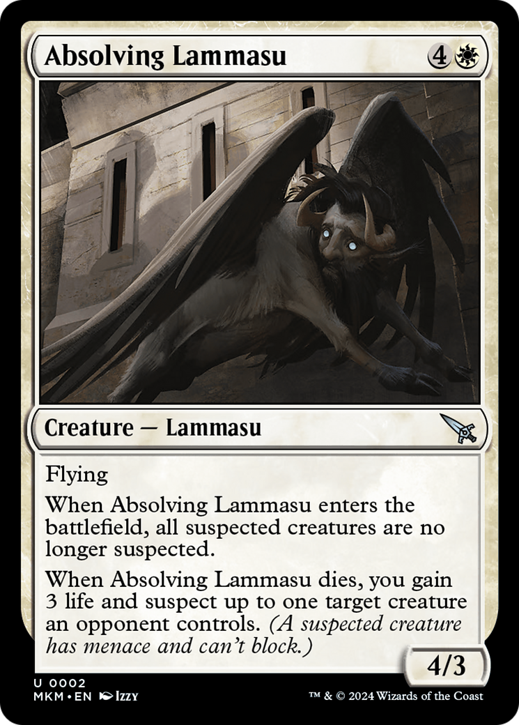 Absolving Lammasu [Murders at Karlov Manor] | Gaming Infinity