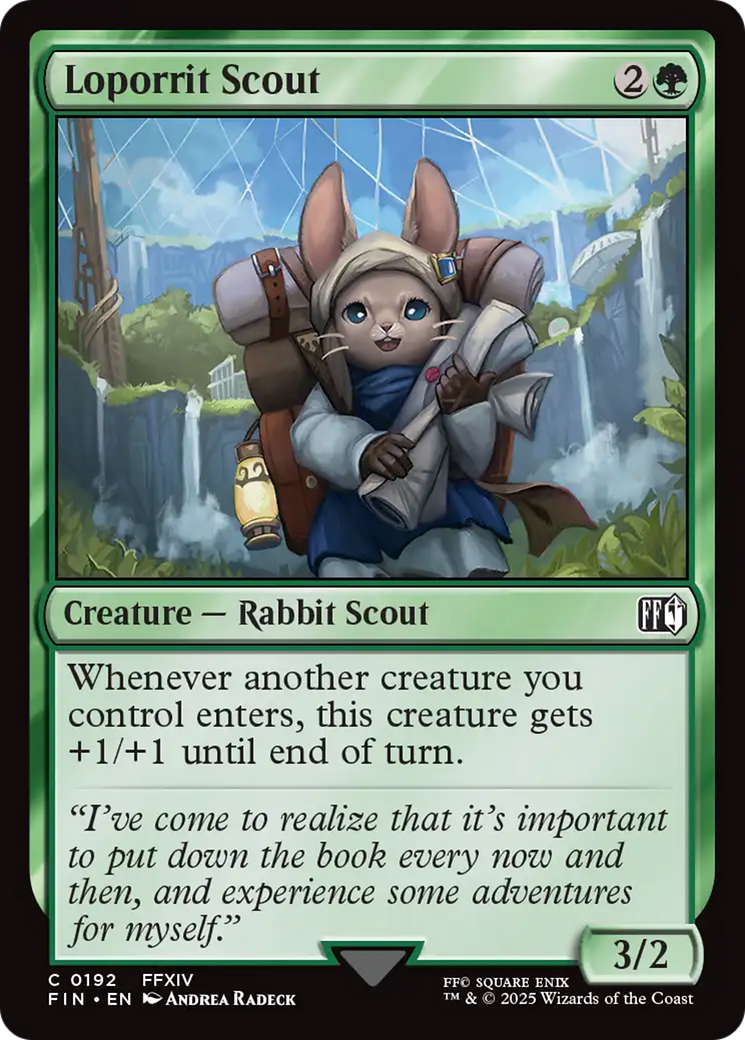 Loporrit Scout [FINAL FANTASY] | Gaming Infinity
