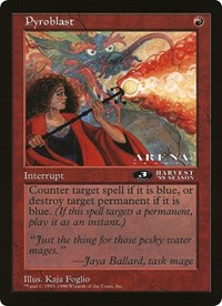 Pyroblast (Oversized) [Oversize Cards] | Gaming Infinity