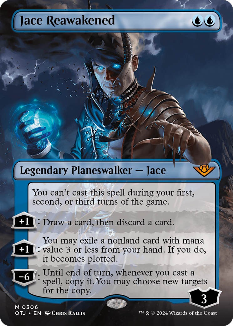 Jace Reawakened (Borderless) [Outlaws of Thunder Junction] | Gaming Infinity