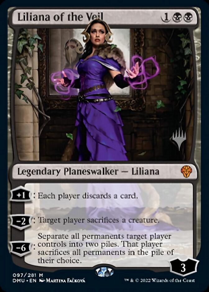 Liliana of the Veil (Promo Pack) [Dominaria United Promos] | Gaming Infinity