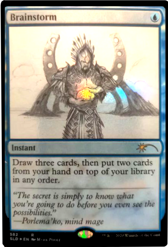Brainstorm (Sketch) [Secret Lair Drop Promos] | Gaming Infinity