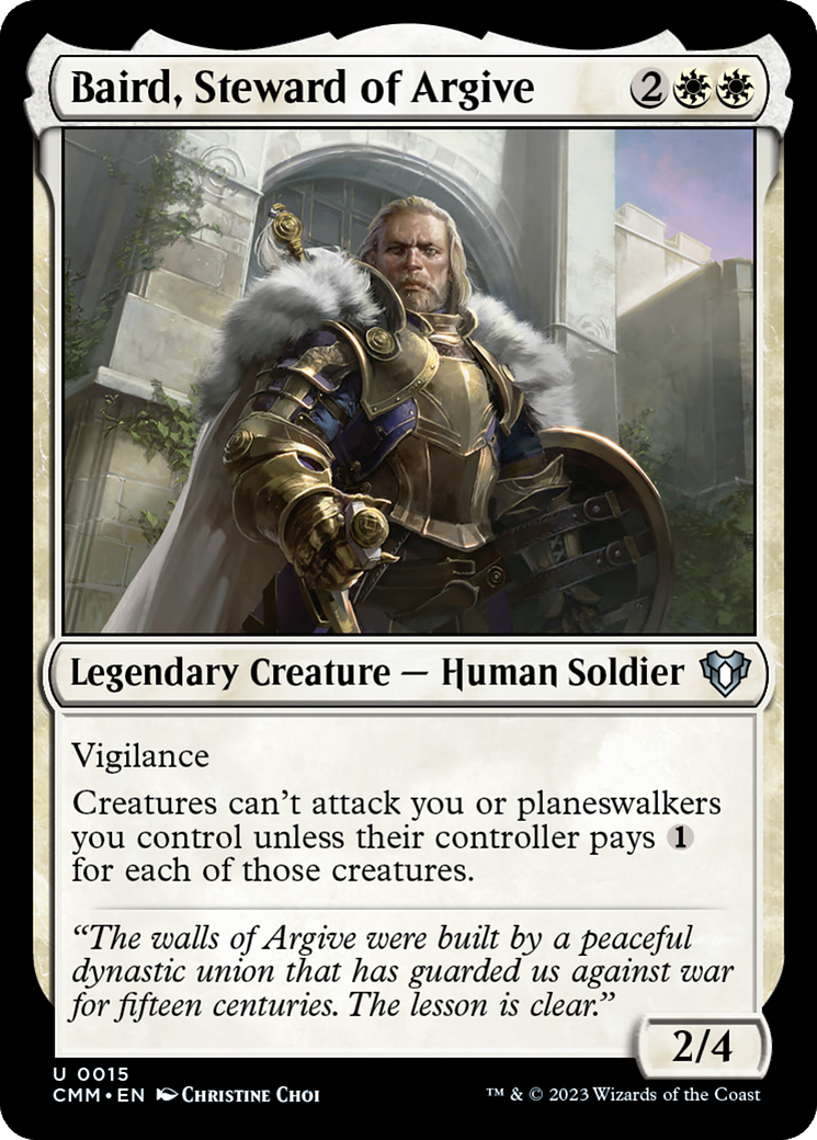 Baird, Steward of Argive [Commander Masters] | Gaming Infinity