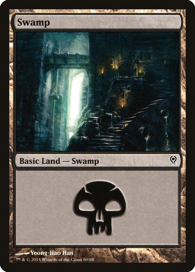 Swamp (80) [Duel Decks: Jace vs. Vraska] | Gaming Infinity