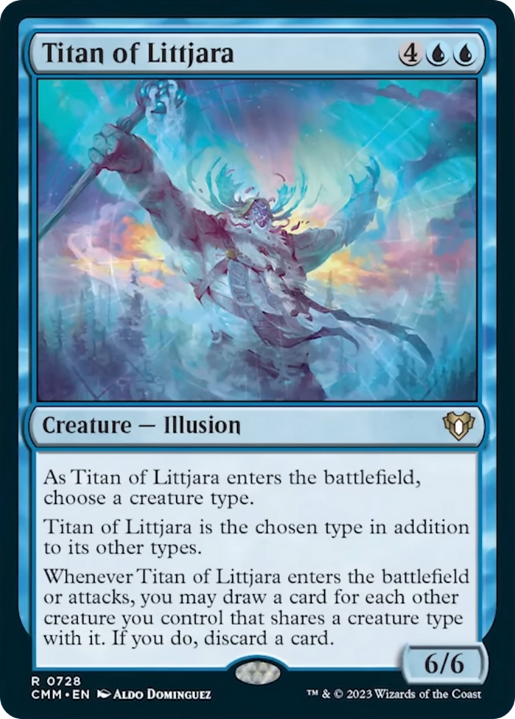 Titan of Littjara [Commander Masters] | Gaming Infinity