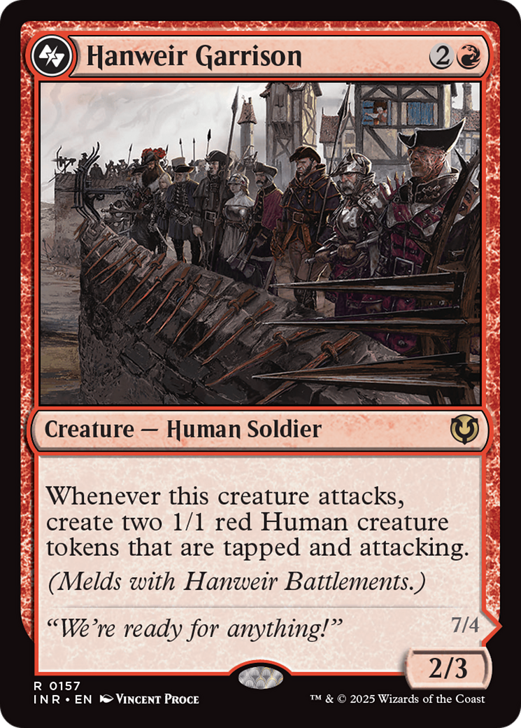 Hanweir Garrison [Innistrad Remastered] | Gaming Infinity