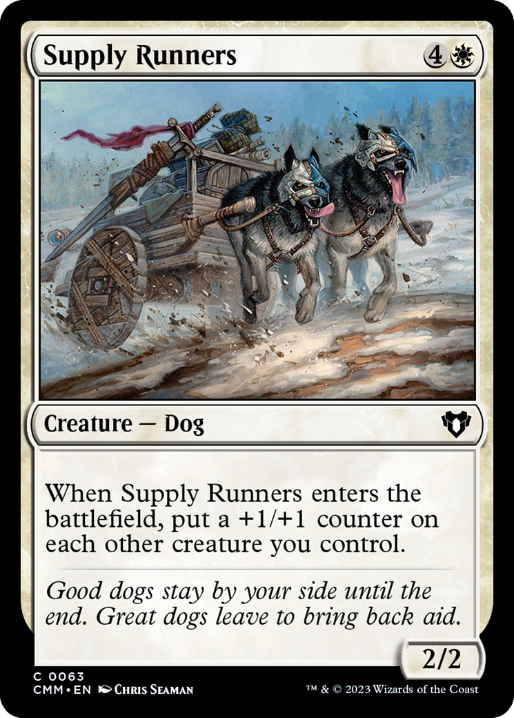 Supply Runners [Commander Masters] | Gaming Infinity