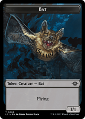 Bat // Vampire (0004) Double-Sided Token [The Lost Caverns of Ixalan Commander Tokens] | Gaming Infinity