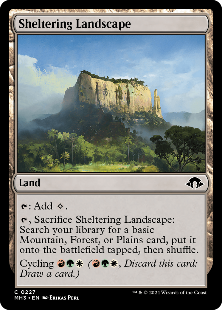 Sheltering Landscape [Modern Horizons 3] | Gaming Infinity