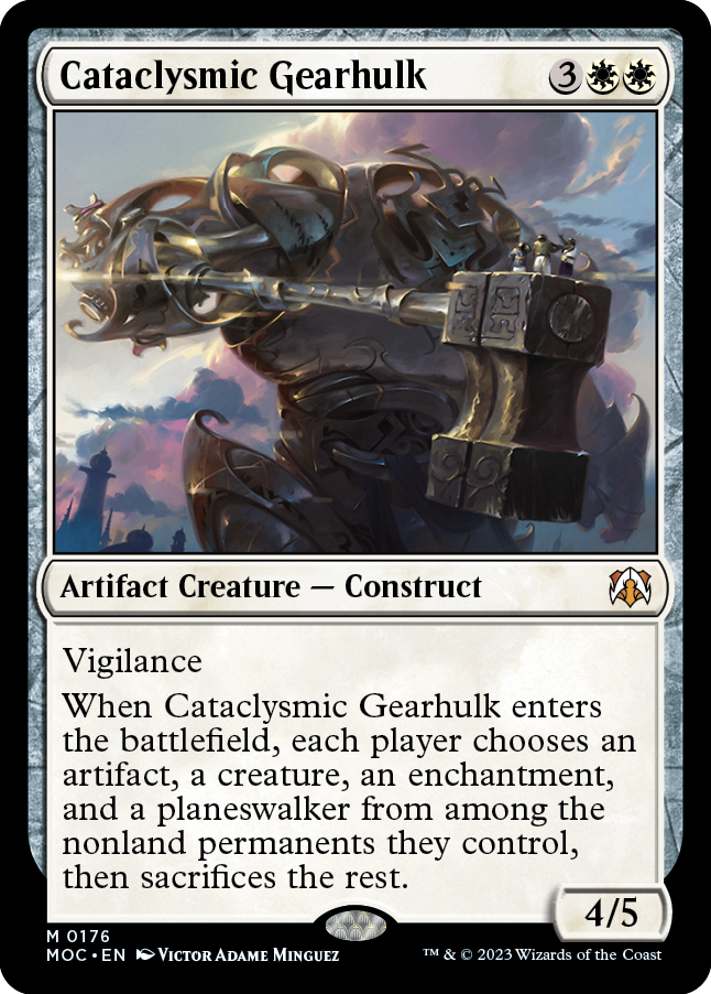 Cataclysmic Gearhulk [March of the Machine Commander] | Gaming Infinity