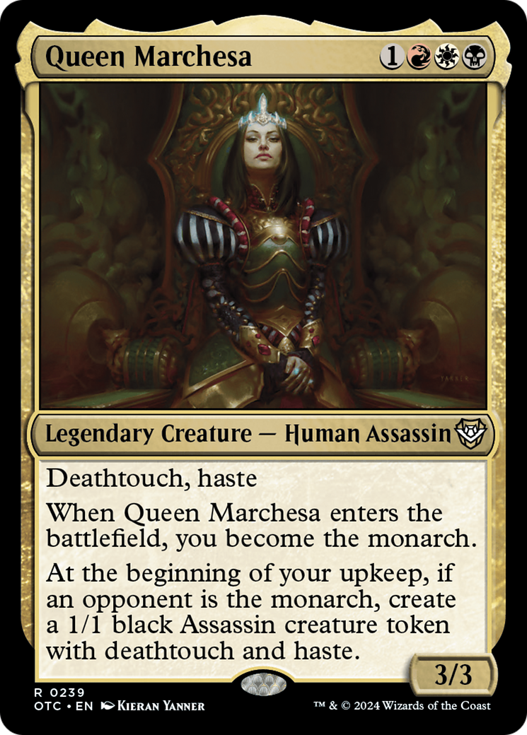 Queen Marchesa [Outlaws of Thunder Junction Commander] | Gaming Infinity