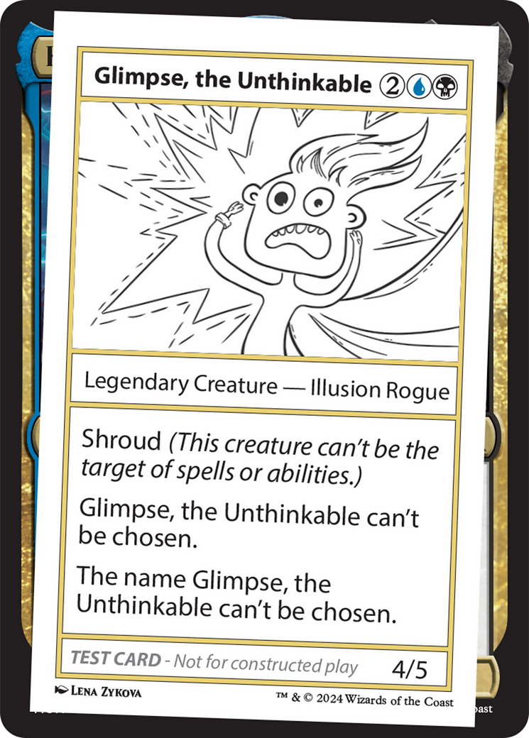 Glimpse, the Unthinkable [Mystery Booster 2 Playtest Cards] | Gaming Infinity