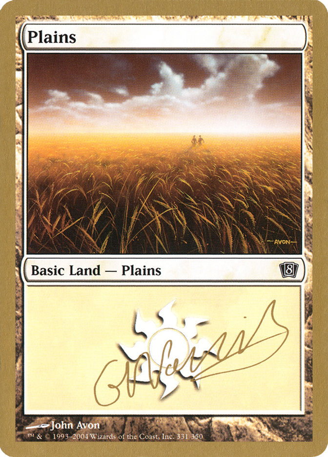 Plains (gn331) (Gabriel Nassif) [World Championship Decks 2004] | Gaming Infinity