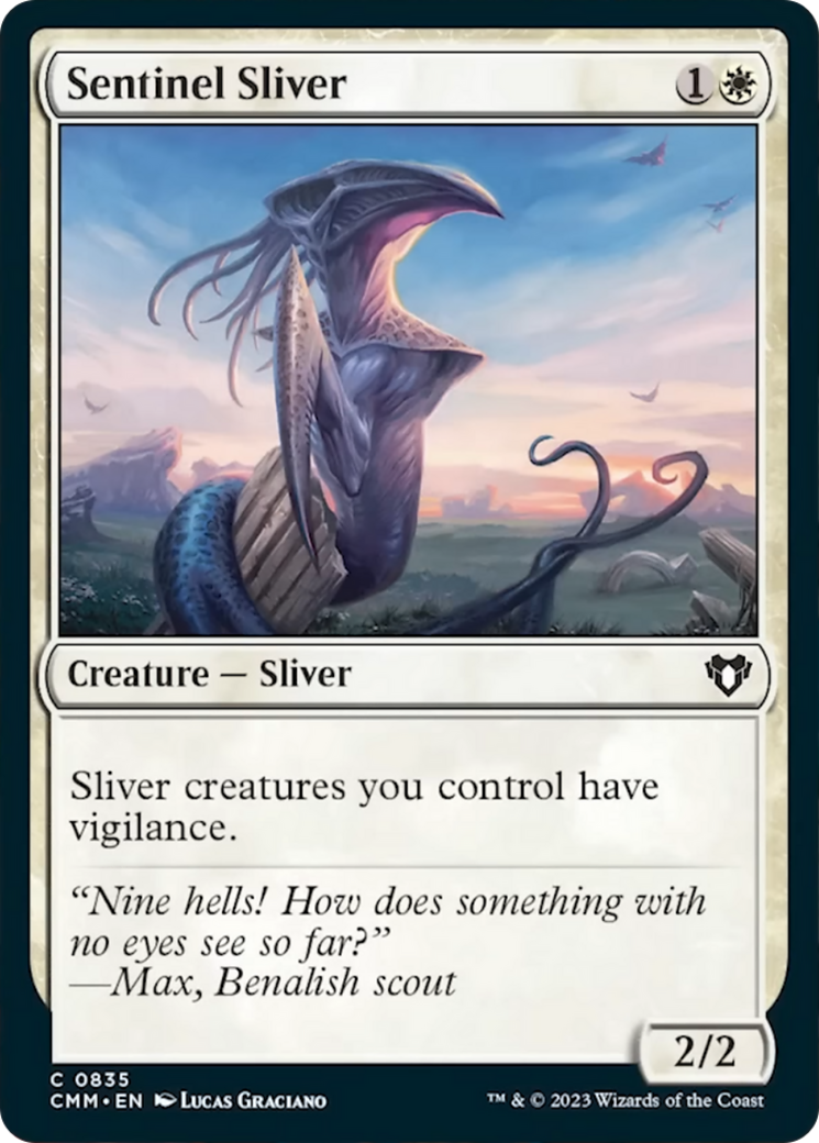 Sentinel Sliver [Commander Masters] | Gaming Infinity