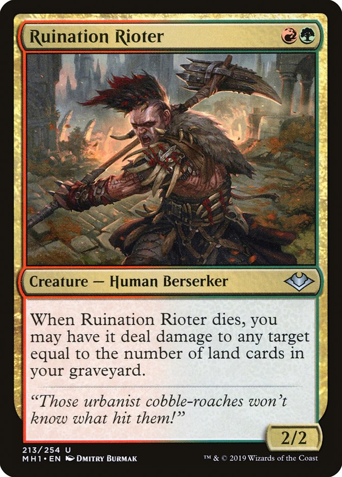 Ruination Rioter [Modern Horizons] | Gaming Infinity