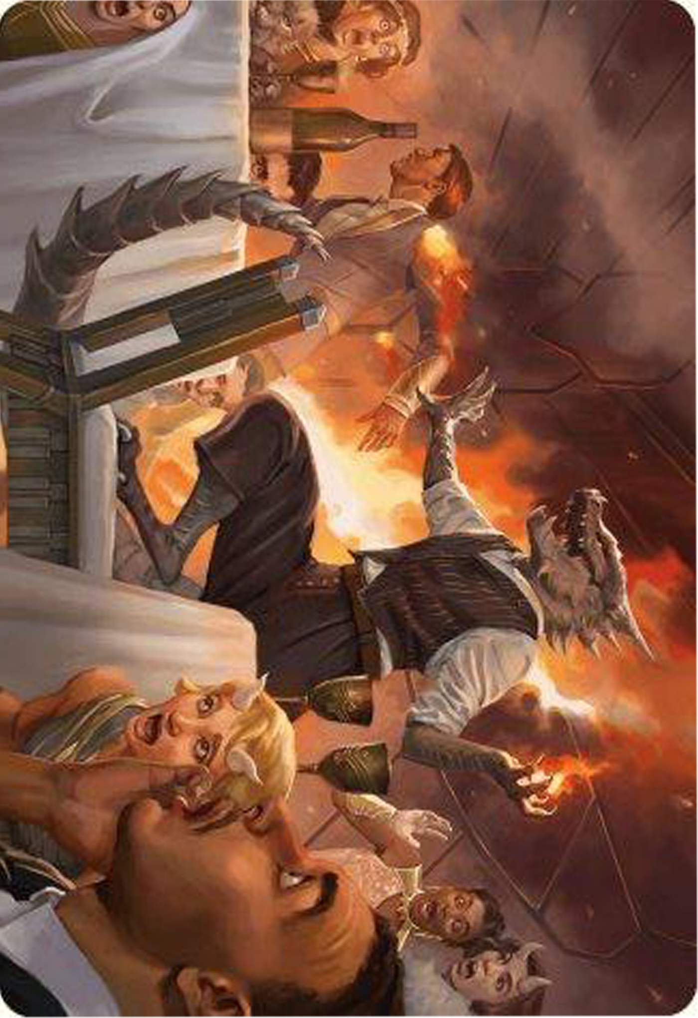 Party Thrasher Art Card [Modern Horizons 3 Art Series] | Gaming Infinity