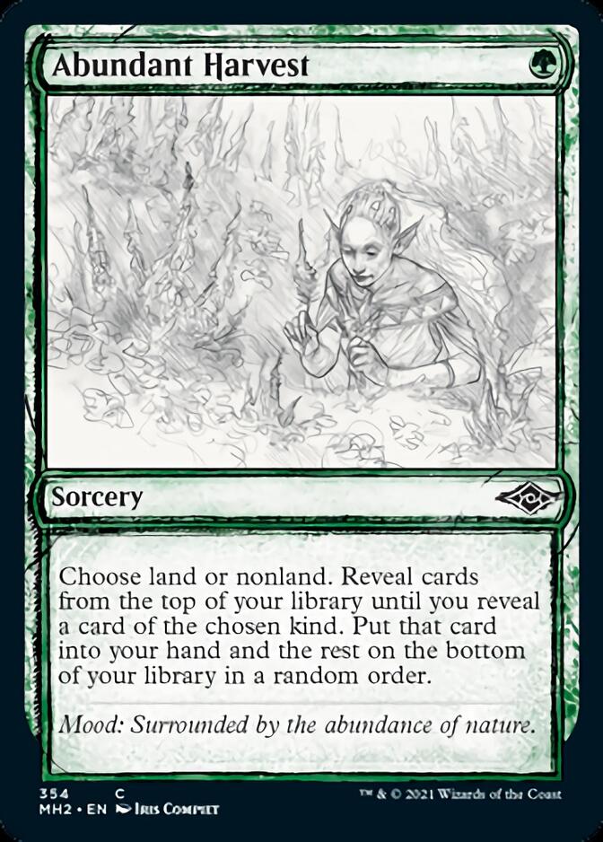 Abundant Harvest (Sketch) [Modern Horizons 2] | Gaming Infinity