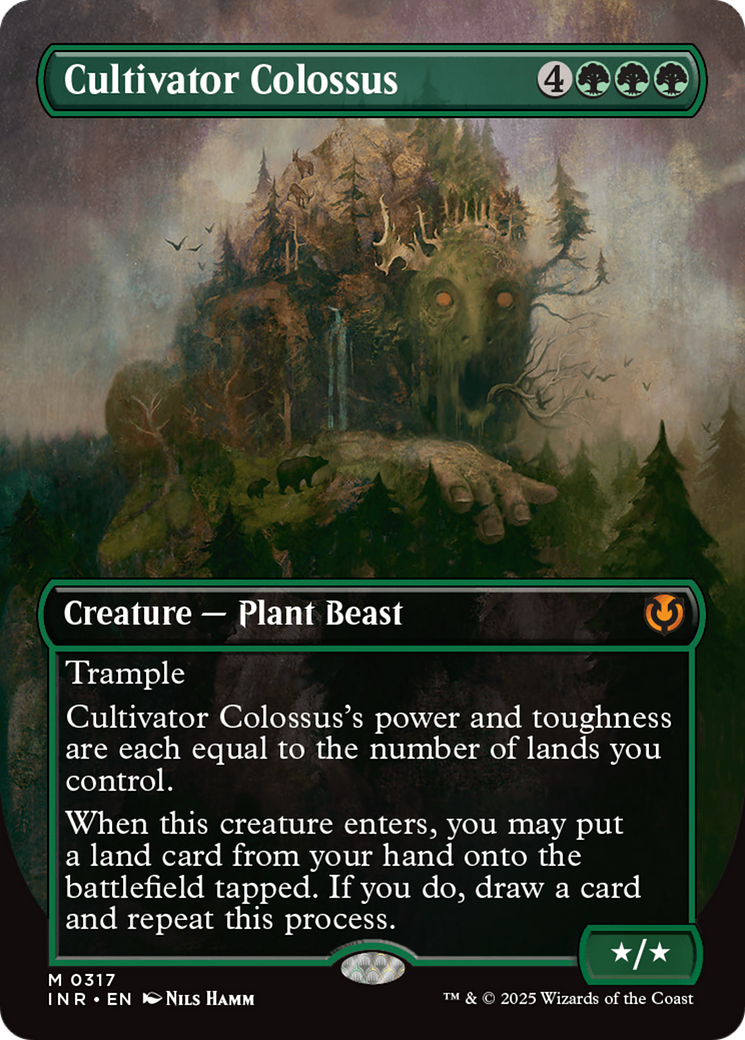 Cultivator Colossus (Borderless) [Innistrad Remastered] | Gaming Infinity