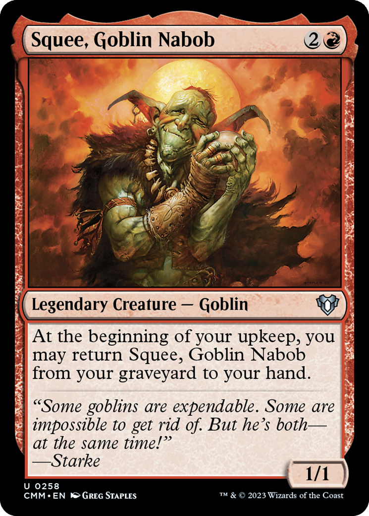 Squee, Goblin Nabob [Commander Masters] | Gaming Infinity