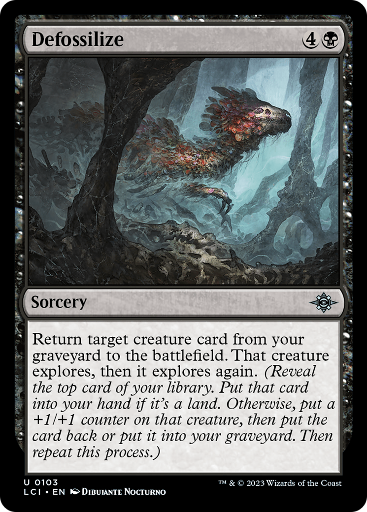 Defossilize [The Lost Caverns of Ixalan] | Gaming Infinity