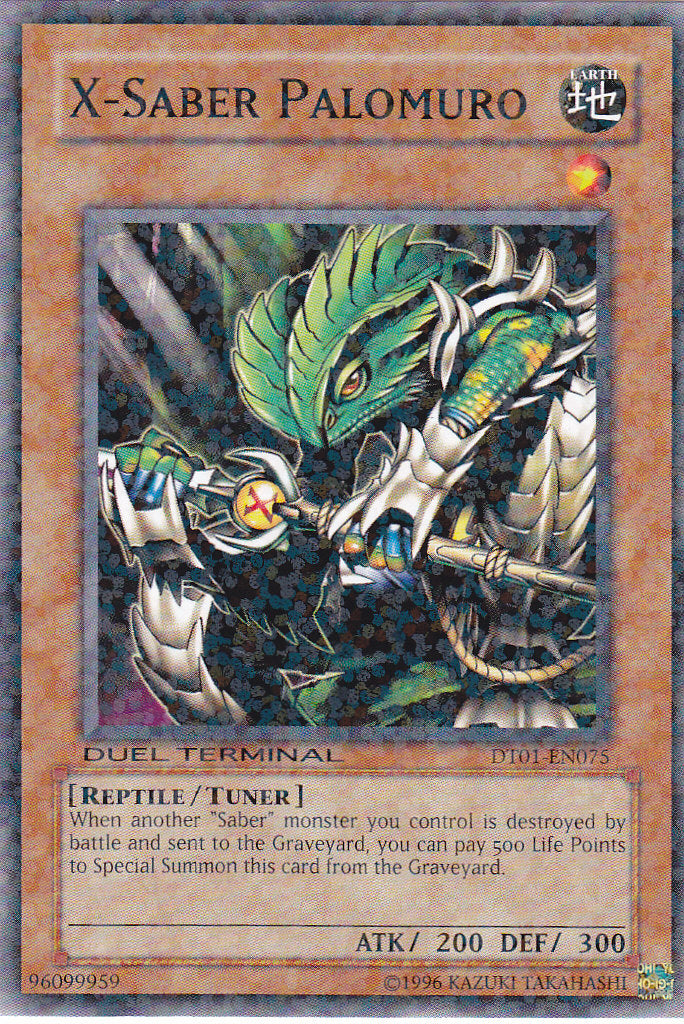 X-Saber Palomuro [DT01-EN075] Common | Gaming Infinity