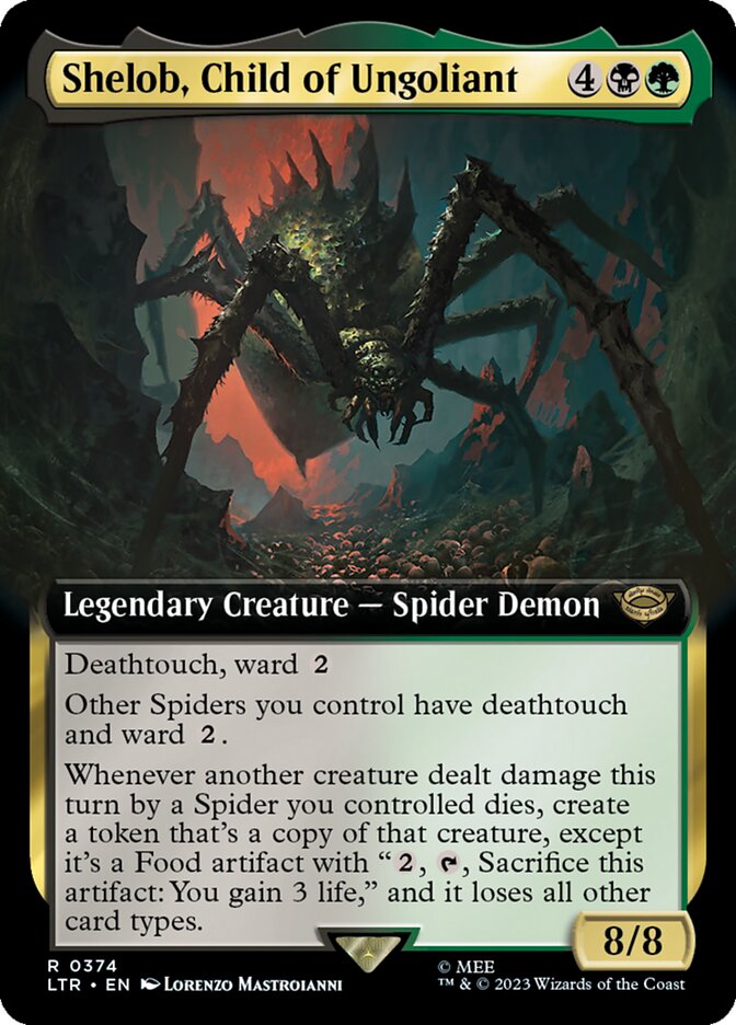 Shelob, Child of Ungoliant (Extended Art) [The Lord of the Rings: Tales of Middle-Earth] | Gaming Infinity