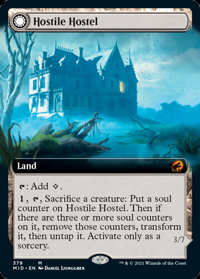 Hostile Hostel // Creeping Inn (Extended Art) [Innistrad: Midnight Hunt] | Gaming Infinity