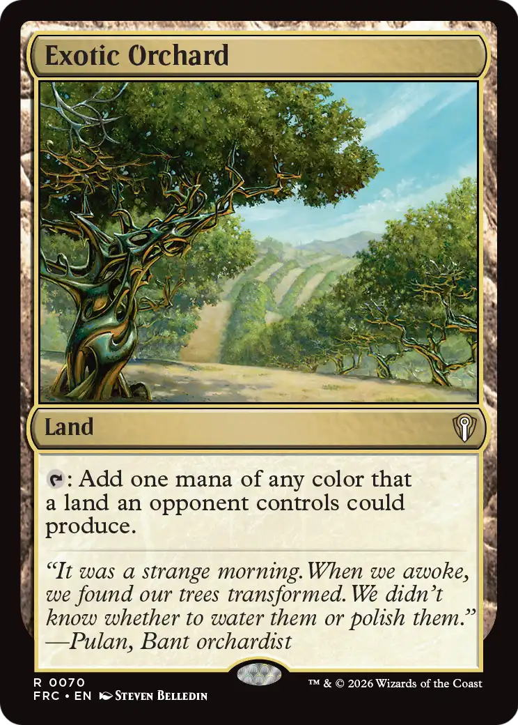 Exotic Orchard [Reality Fracture Commander] | Gaming Infinity