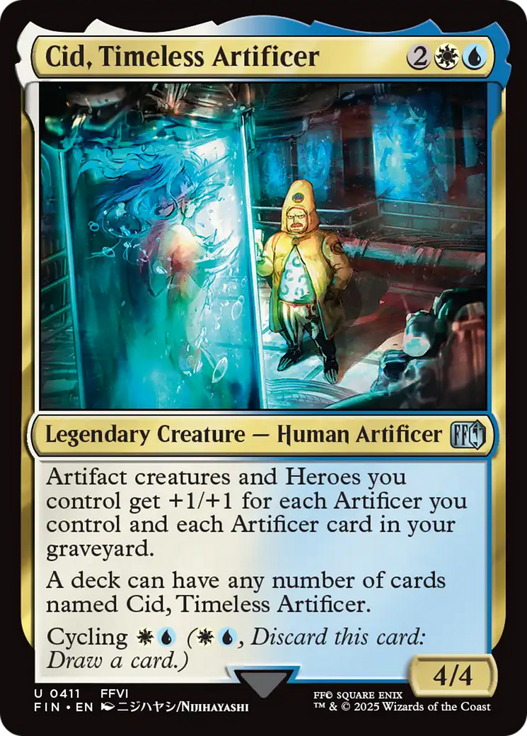 Cid, Timeless Artificer (0411) [FINAL FANTASY] | Gaming Infinity