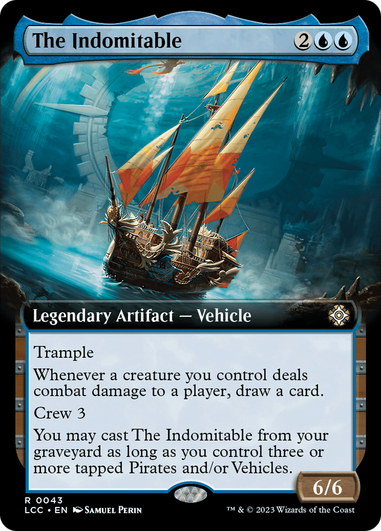 The Indomitable (Extended Art) [The Lost Caverns of Ixalan Commander] | Gaming Infinity