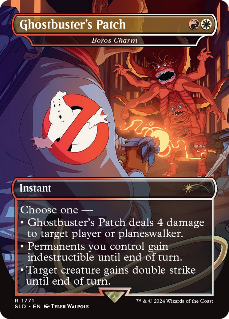 Ghostbuster's Patch - Boros Charm [Secret Lair Drop Series] | Gaming Infinity