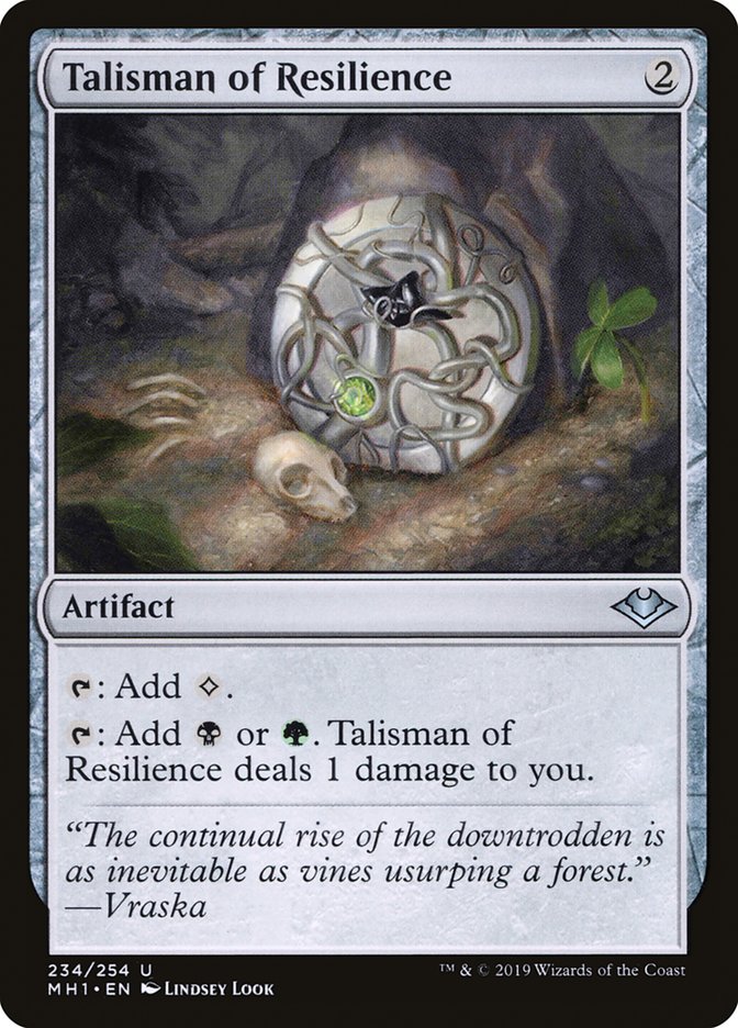 Talisman of Resilience [Modern Horizons] | Gaming Infinity