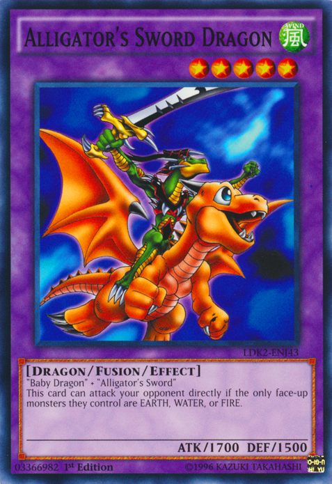 Alligator's Sword Dragon [LDK2-ENJ43] Common | Gaming Infinity