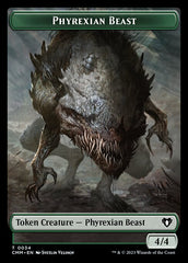 Eldrazi Scion // Phyrexian Beast Double-Sided Token [Commander Masters Tokens] | Gaming Infinity