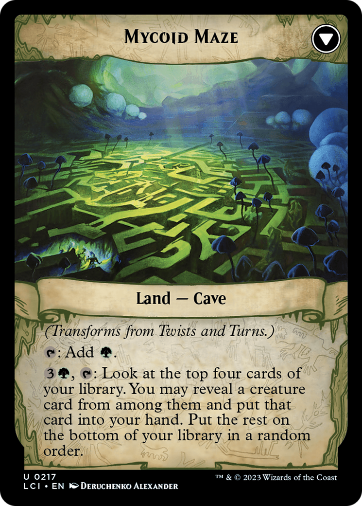 Twists and Turns // Mycoid Maze [The Lost Caverns of Ixalan] | Gaming Infinity