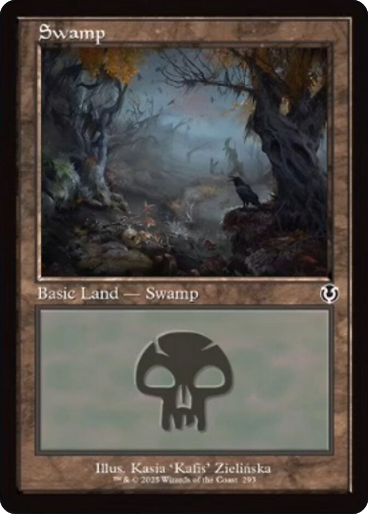 Swamp (293) (Retro Frame) [Innistrad Remastered] | Gaming Infinity