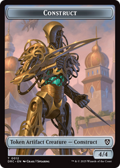 Construct // Beast (0011) Double-Sided Token [Aetherdrift Tokens] | Gaming Infinity