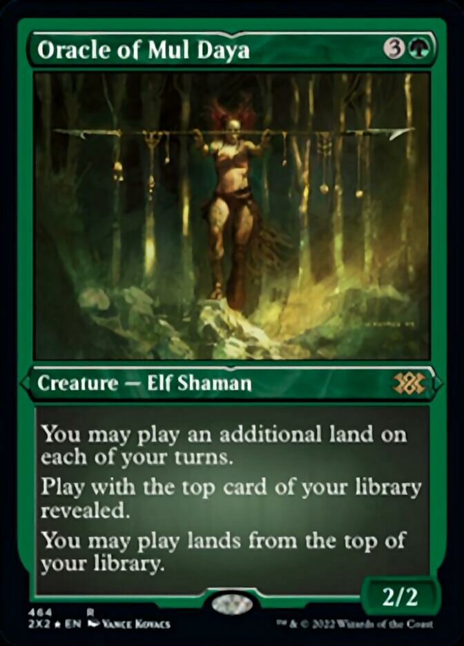 Oracle of Mul Daya (Foil Etched) [Double Masters 2022] | Gaming Infinity