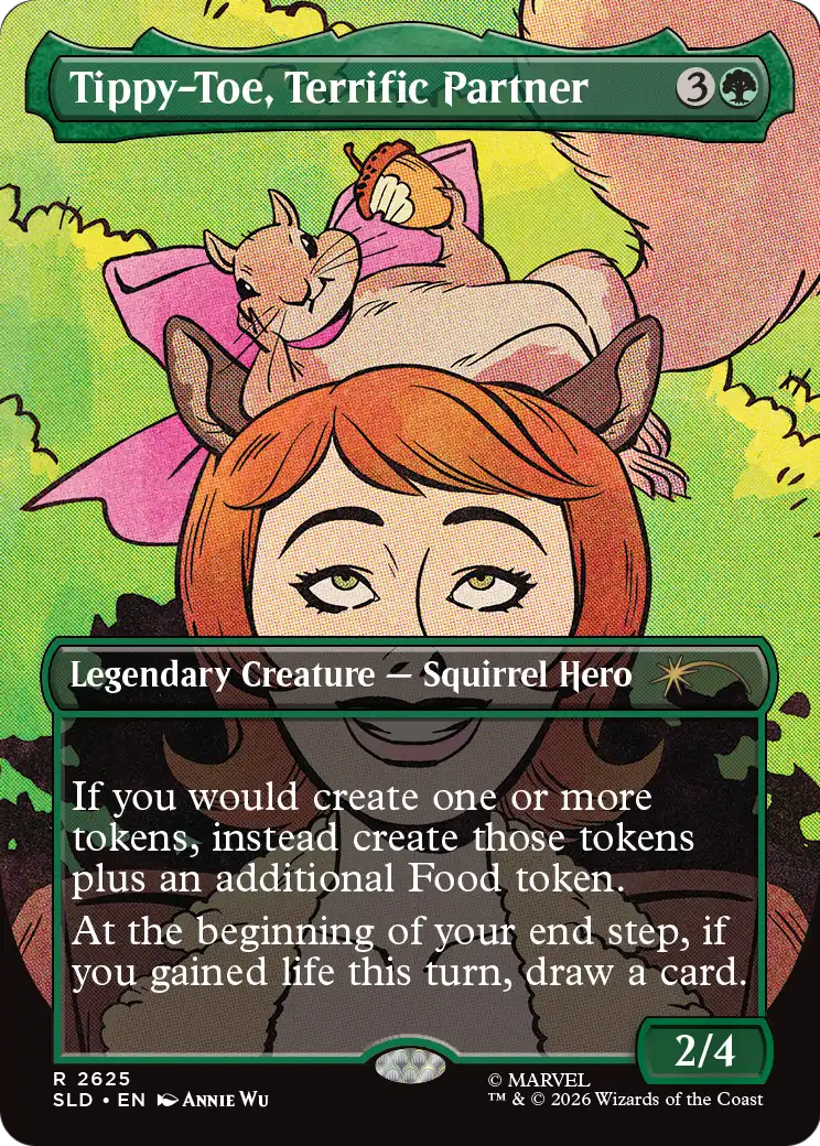Tippy-Toe, Terrific Partner [Secret Lair Drop Series] | Gaming Infinity