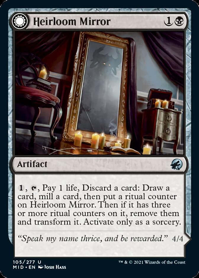 Heirloom Mirror // Inherited Fiend [Innistrad: Midnight Hunt] | Gaming Infinity