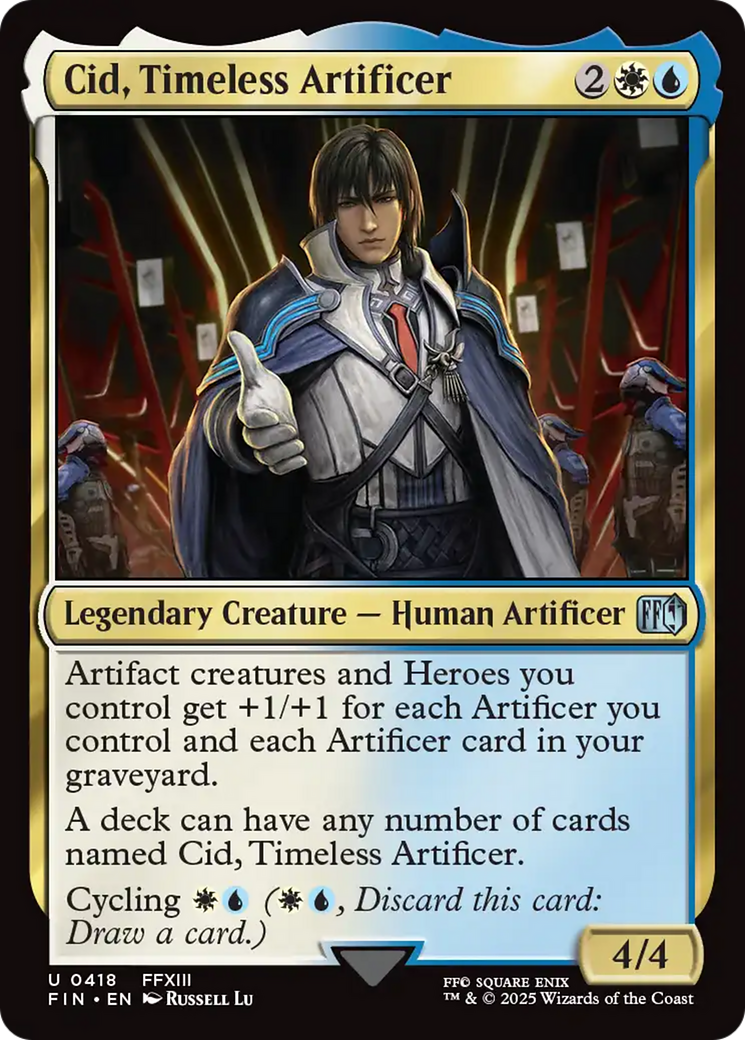 Cid, Timeless Artificer (0418) [FINAL FANTASY] | Gaming Infinity