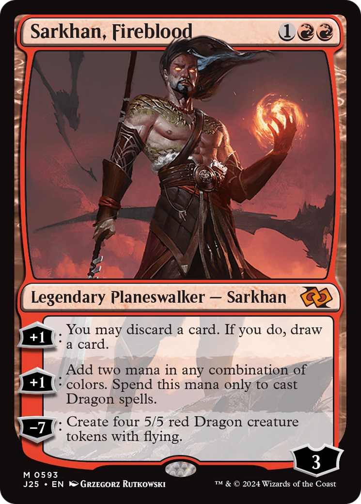 Sarkhan, Fireblood [Foundations Jumpstart] | Gaming Infinity