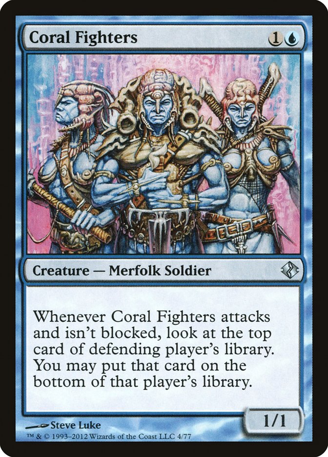 Coral Fighters [Duel Decks: Venser vs. Koth] | Gaming Infinity