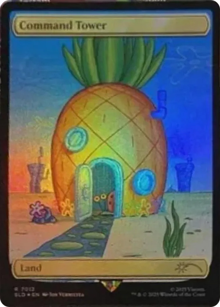 Command Tower (7012) (Rainbow Foil) [Secret Lair Drop Series] | Gaming Infinity