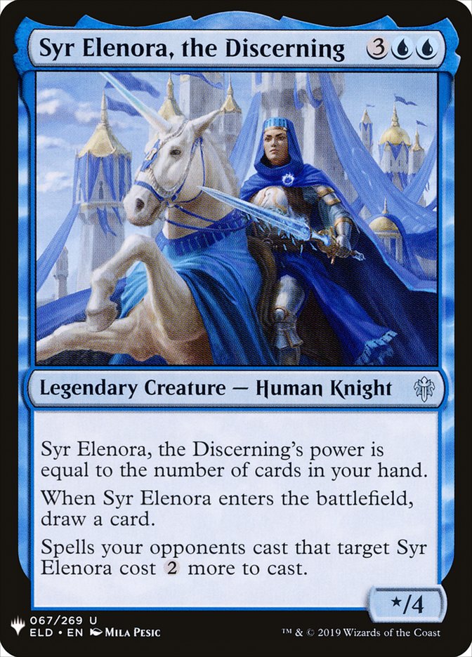 Syr Elenora, the Discerning [Mystery Booster] | Gaming Infinity