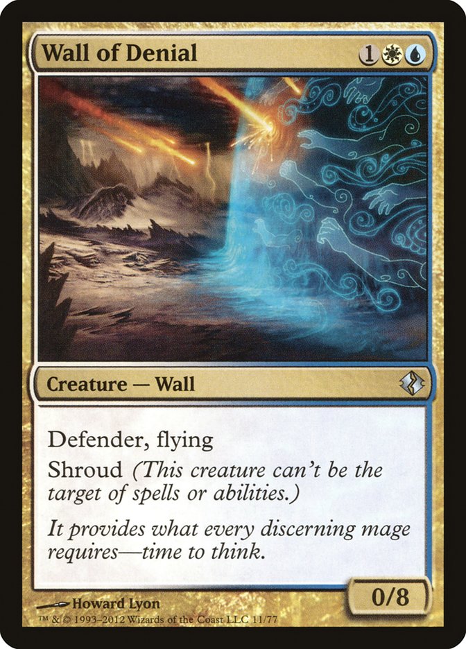 Wall of Denial [Duel Decks: Venser vs. Koth] | Gaming Infinity
