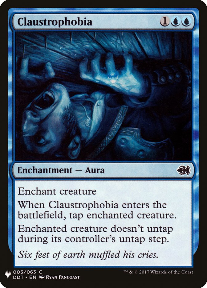 Claustrophobia [Mystery Booster] | Gaming Infinity