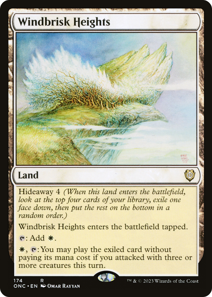 Windbrisk Heights [Phyrexia: All Will Be One Commander] | Gaming Infinity